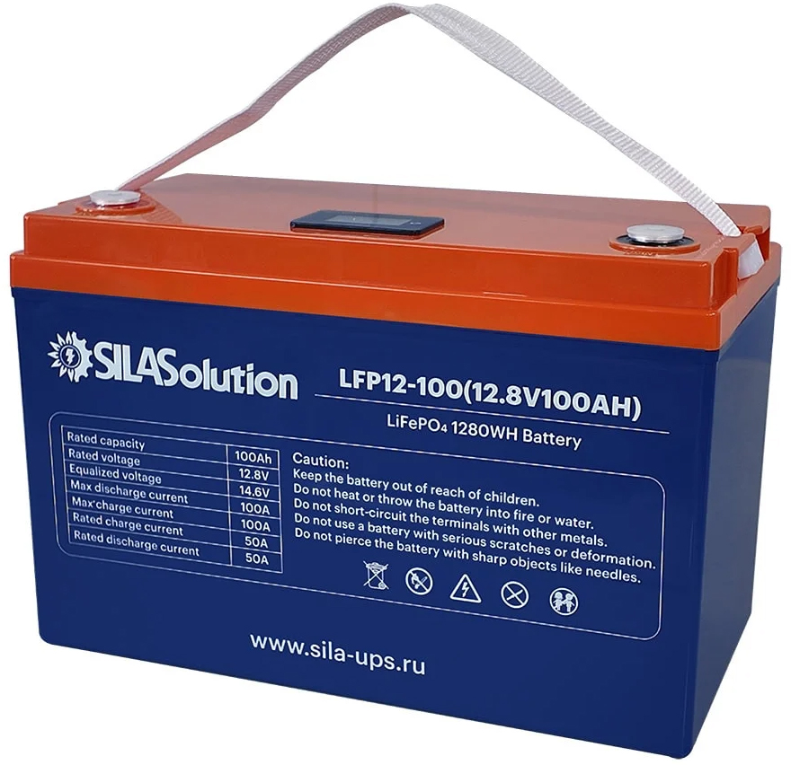 Литиевый аккумулятор (LiFePO4) 12 в 100 ач SILAsolution LFP12-100 цена Хабаровск Литиевый аккумулятор (LiFePO4) 12 в 100 ач SILAsolution LFP12-100 купить в Хабаровске