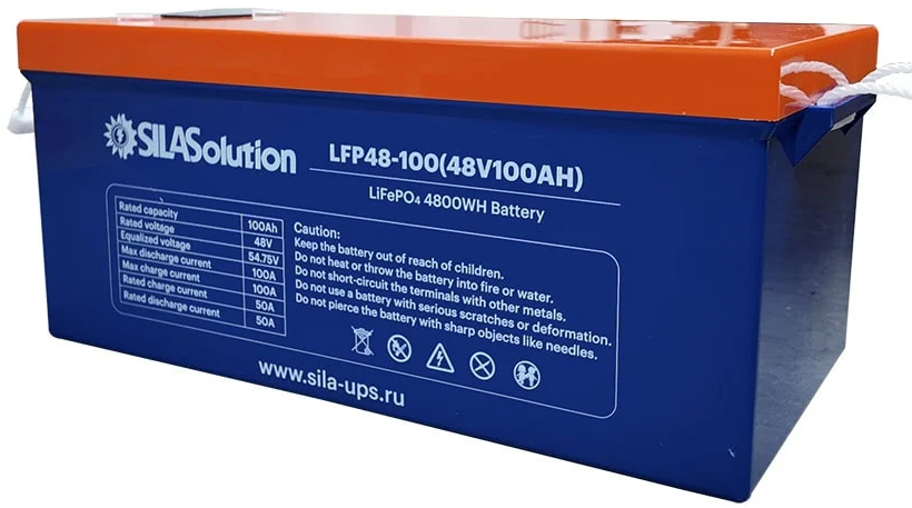 Литиевый аккумулятор (LiFePO4) 48 в 100 ач SILAsolution LFP48-100 цена Хабаровск Литиевый аккумулятор (LiFePO4) 48 в 100 ач SILAsolution LFP48-100 купить в Хабаровске